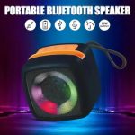 Wireless Portable Rechargeable Mini Disco Speaker X-911 with Bluetooth, FM Radio, AUX, TF Memory Card Reader and USB Pen Drive