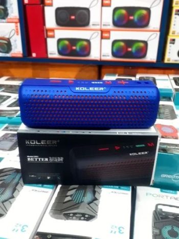 KOLEER S883 Bluetooth, AUX, USB & SD Card Supported Hi-Fi Sound Deep Bass Wireless Speaker With FM Radio
