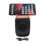 X-912 Bluetooth, AUX, USB, TF Card & FM Radio Supported Colorful Lighting Speaker - Multicolor