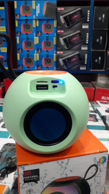 Wireless Portable Rechargeable Mini Disco Speaker X-811 with Bluetooth, FM Radio, AUX, TF Memory Card Reader and USB Pen Drive