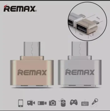 Remax Type Micro Android OTG Cable  Portable Remax Type-C/Type-B OTG ১০ টাকা কম না নিয়ে ৫ টাকা বাড়িয়ে নিন দেখবেন অরিজিনাল প্রোডাক্ট পাবেন