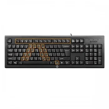 A4TECH original KRS-82 Laser Engraving USB Keyboard With Bangla