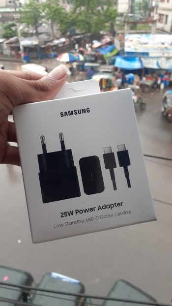 Samsung 25W USB-C Super Fast Charger with Type-C Cable | PD 3.0 Fast Charging | 6 Months Warranty