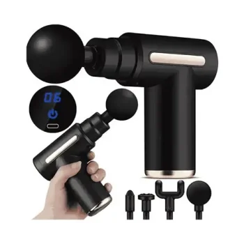 SL-720 Mini Massage Gun – Portable Deep Tissue Muscle Massager, 6 Speed, Rechargeable Type-C