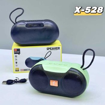 X-528 Factory Custom logo Portable Box Speakers BT Wireless 3D Stereo Perfect Sound System Support FM Radio Stage Speaker