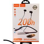 Recrsi RE-NY060 Wireless Neckband Earphone – Deep Bass, Magnetic Earbuds & Long Battery Life