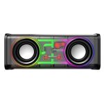 Mecha V8 Transparent Bluetooth Speaker 10W – RGB Lights, Portable Wireless